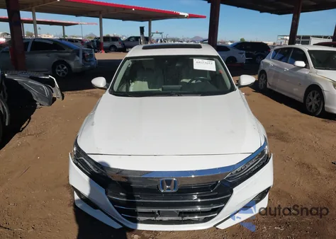 2022 Honda Accord Hybrid Ex-L from USA, damaged, VIN 1HGCV3F54NA013372